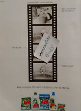 CALIMERO IN PELLICOLA FOTOGRAFICA PER 50 ANNI AVA 2003 CLIPPING pubblicità adv