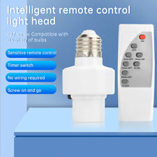 Tappo portalampada a vite senza fili telecomando E27 con regolatore timer