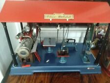 Wilesco Made In Western Germany Macchina A Vapore Latta Vintage Ottima