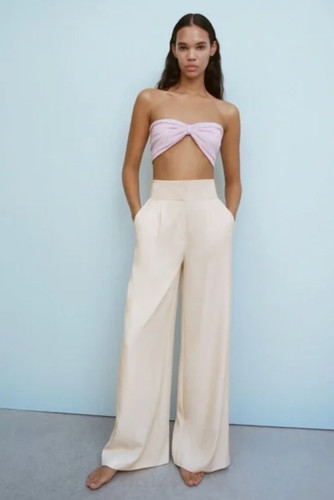 Zara full length pants - zara, pants-