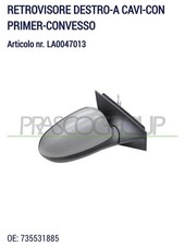 SPECCHIO RETROVISORE DX PRIMER