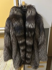 pelliccia volpe argentata