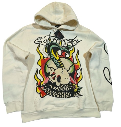 Felpa con cappuccio - ed, hardy