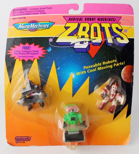 Rara micro machines zbots - micro,