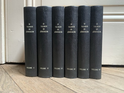 Talmud jérusalem 1972 - de,