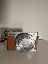 Canon PowerShot G9X WiFi Silver Tan Compact Digital Camera 20.1MP  - BOXED