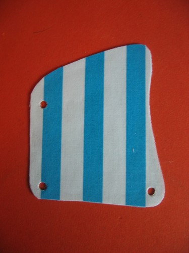 Vela ricambio blu - ricambio, blu/bianco