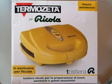 Tostiera elettrica Termozeta per Ricola, contact grill, 220-240V
