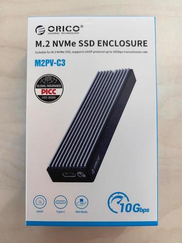 Orico nvme gehäuse - nvme, usb