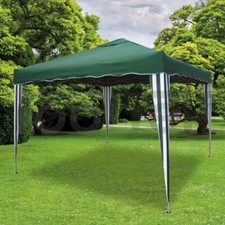 GAZEBO PIEGHEVOLE RICHIUDIBILE FISARMONICA 3X3mt FIERA MERCATO VERDE