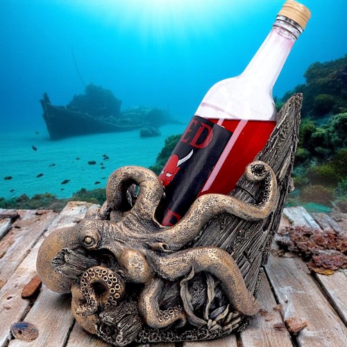 Porta vino gotico kraken - gotico,