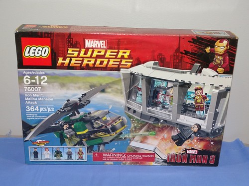 Lego marvel iron man - man:, malibu