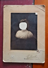 foto d'epoca ritratto di donna