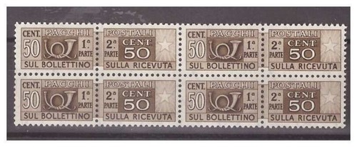 Italia 1947 pacchi postali - -,