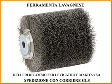 Rullo di ricambio in acciaio