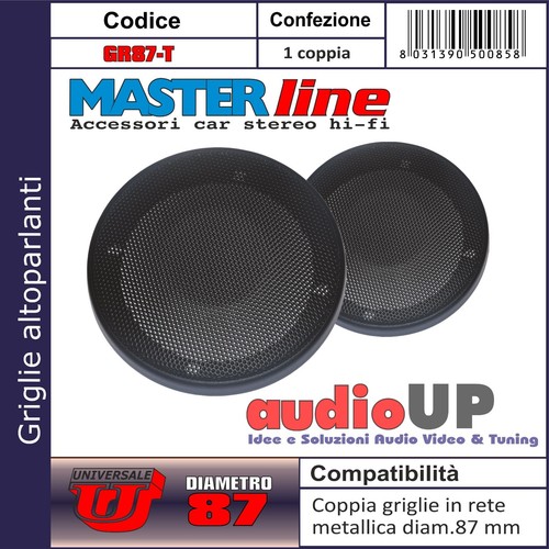 Coppia griglie altoparlanti - griglie,