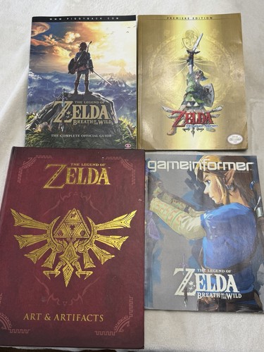 Legend zelda guide book lot - of,