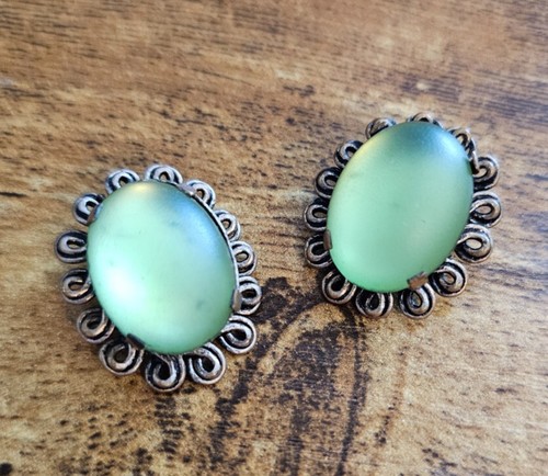 Vintage silver tone clip - vintage,