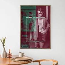 Poster DJO Tour 2025, Back On You, musica retrò wall art, poster arte DJ Joe Keery