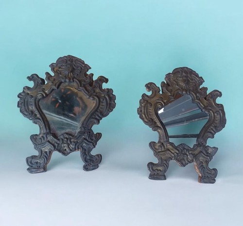 Specchio antico coppia - specchio, di