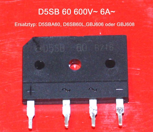 D5sb60 d5sb raddrizzatore a - d5sb60,