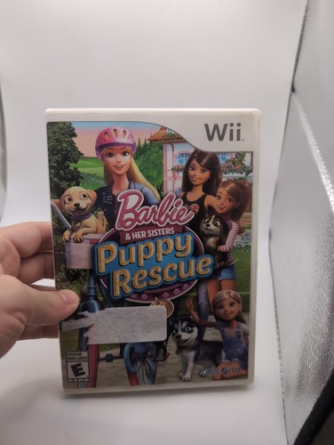 Barbie her sisters puppy - &,