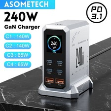 Caricabatteria GaN 240W PD3.1