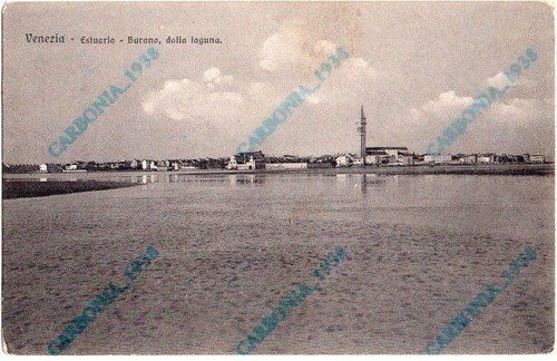 Burano venezia dalla laguna - burano,