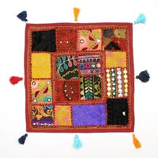 Copricuscino Divano Finta Cuscino Etnico Decorazione Casa Patchwork Boemia He