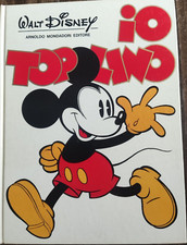 Libro IO TOPOLINO Cartonato Mondadori WALT DISNEY, 1974
