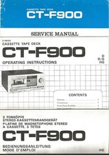 1.PIONEER CT-F900 SEVICE