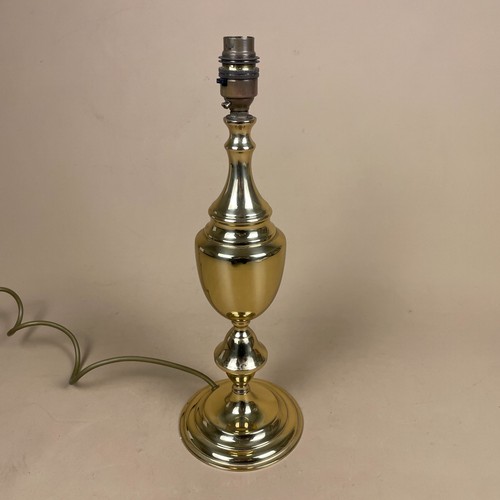 Metal gold baluster brass - gold, lamp