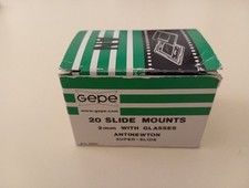 20 telaietti/slide mounts con