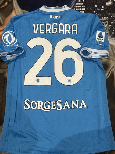 Maglia napoli home match worn - maglia,