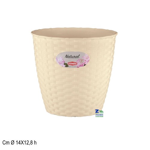 Vaso portavaso linea natural - vaso,