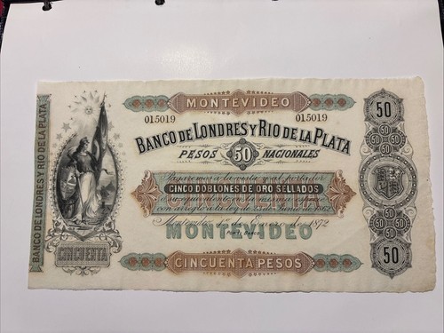 Banconota pesos banco - 50, de