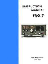 YAESU FRG-7 RICEVITORE COMUNICAZIONI MANUALE E SCHEMA CABLAGGIO - STAMPATO