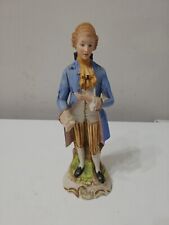 Statuina Ceramica Capodimonte N Gentiluomo Nobile