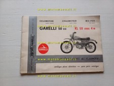 Garelli KL 50 Cross 4M 1974 catalogo ricambi originale moto spare parts catalog