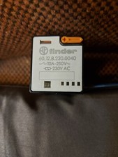 Relè Finder  Modello 60.12.8.230.0040 10A 250v 230vAC