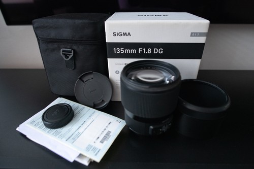 Sigma 135mm hsm art - 135mm, f1.8