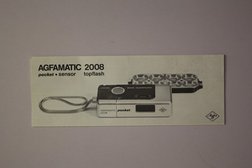 Agfamatic 2008 pocket sensor