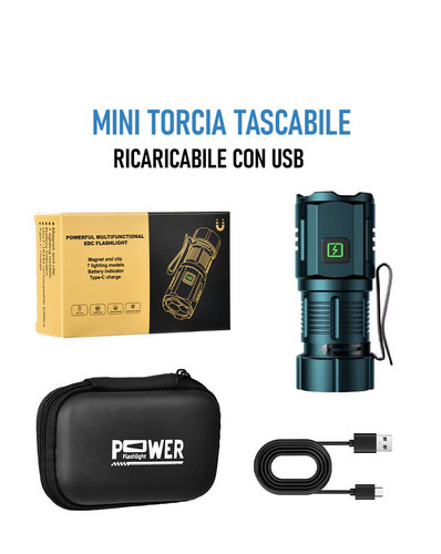Torcia led mini - torcia,