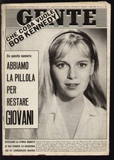 GENTE 39/1966 RAFFAELLA CARRA' RIZIA ORTOLANI BRIGITTE BARDOT MARILYN MONROE