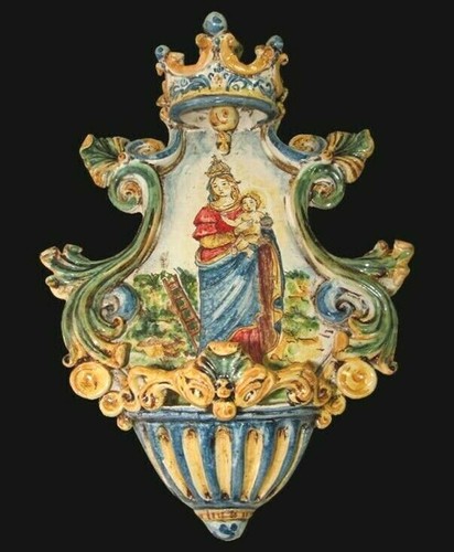 Acquasantiera barocca 19x30 - , cm