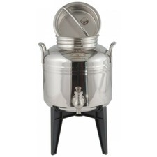 Fusto saldato Sansone lt 3 europa rubinetto bidone olio acciaio inox 18/10 Rotex
