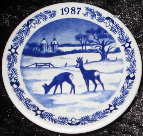1987 royal copenhagen - copenhagen, fayence