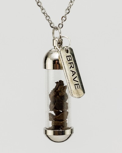 Collana con ciondolo brave - collana,