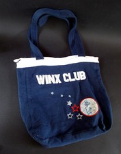 Borsa WINX Borsetta Winx CLUB DA RAGAZZA Bambina Bimba BLU TESSUTO FELPATO