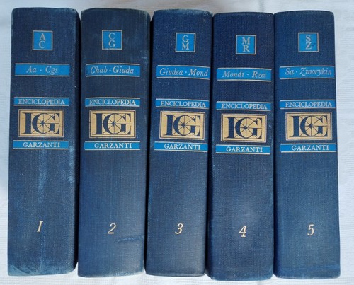 Enciclopedia garzanti - ,